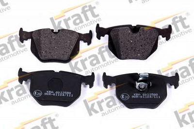 KRAFT AUTOMOTIVE 6012580 -  Комплект тормозных колодок, дисковый тормоз